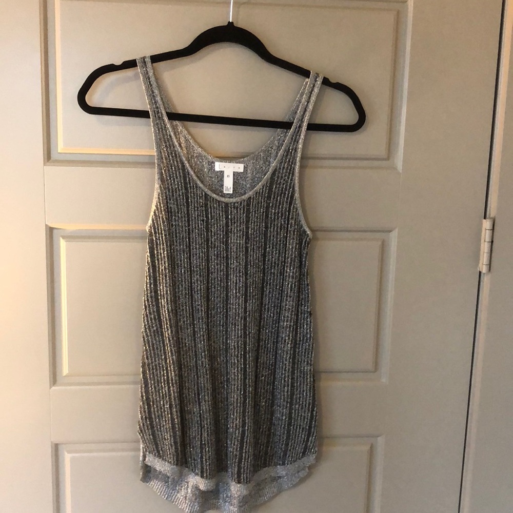 Silver Leith tank top